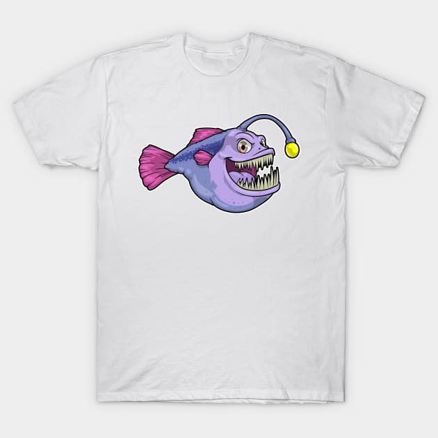Angler Fish T-Shirt by Markus Schnabel